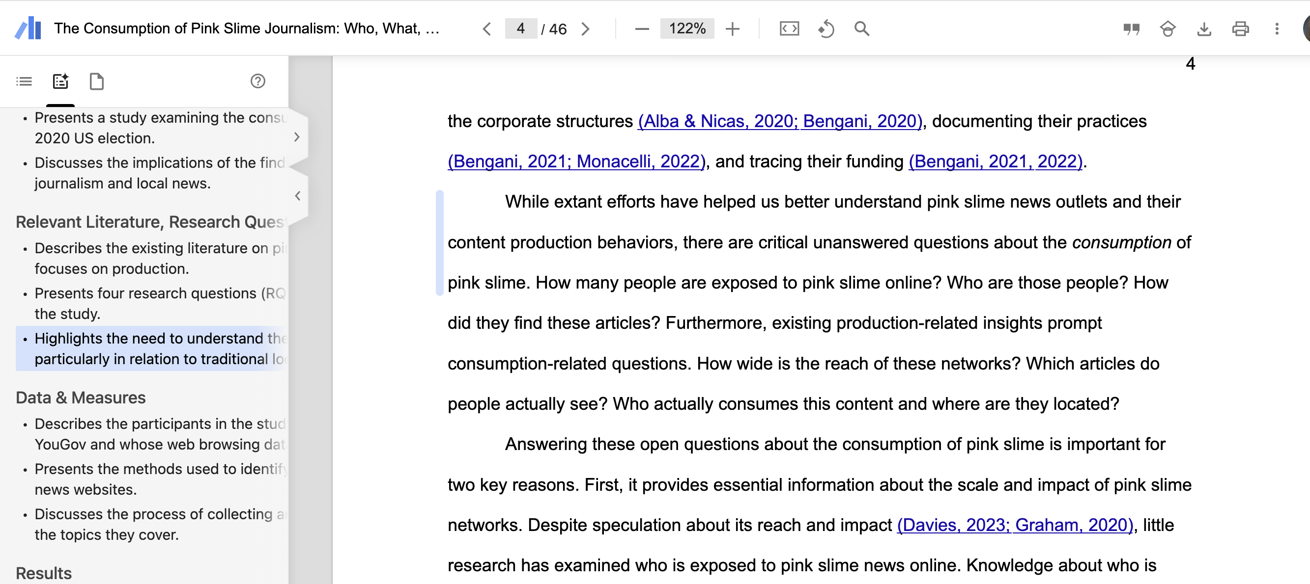 Google Scholar now adds AI outlines to research papers